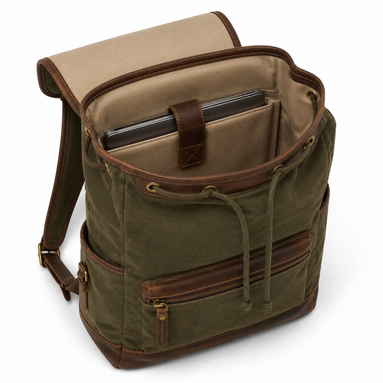 Poche latérale du sac à dos