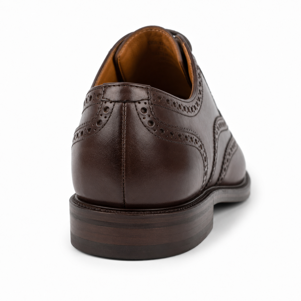 Chaussure richelieu avec lacets marron