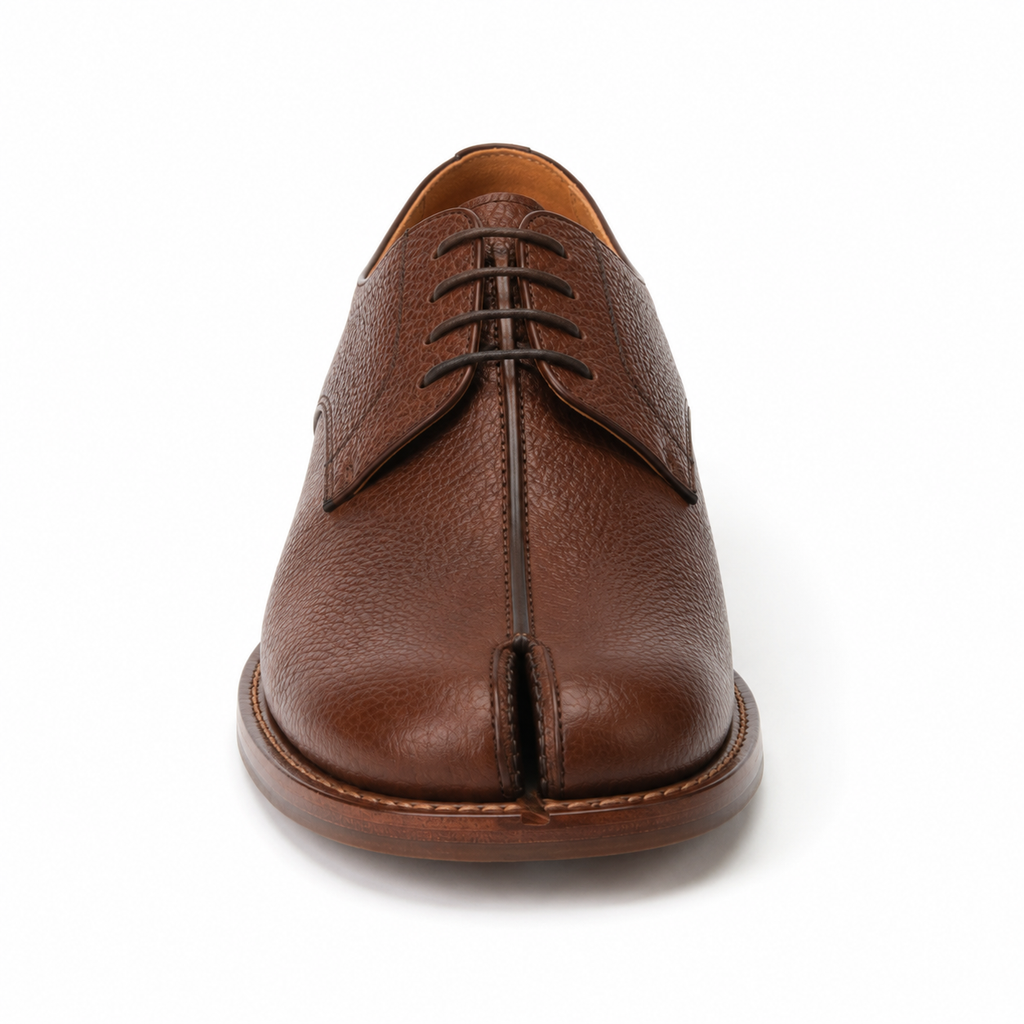 Chaussure Derby marron avec lacets