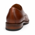 Semelle en cuir de la chaussure Derby marron