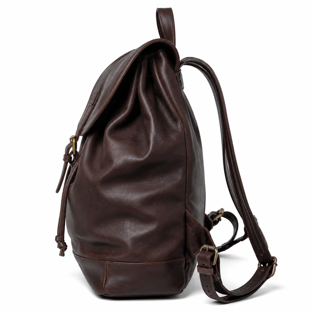 Détail de la fermeture à boucle du sac