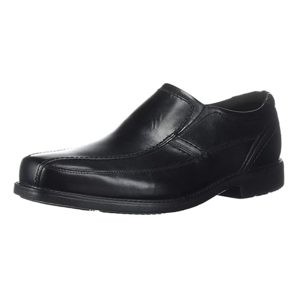 Mocassins homme noirs en cuir légers et confortables à enfiler