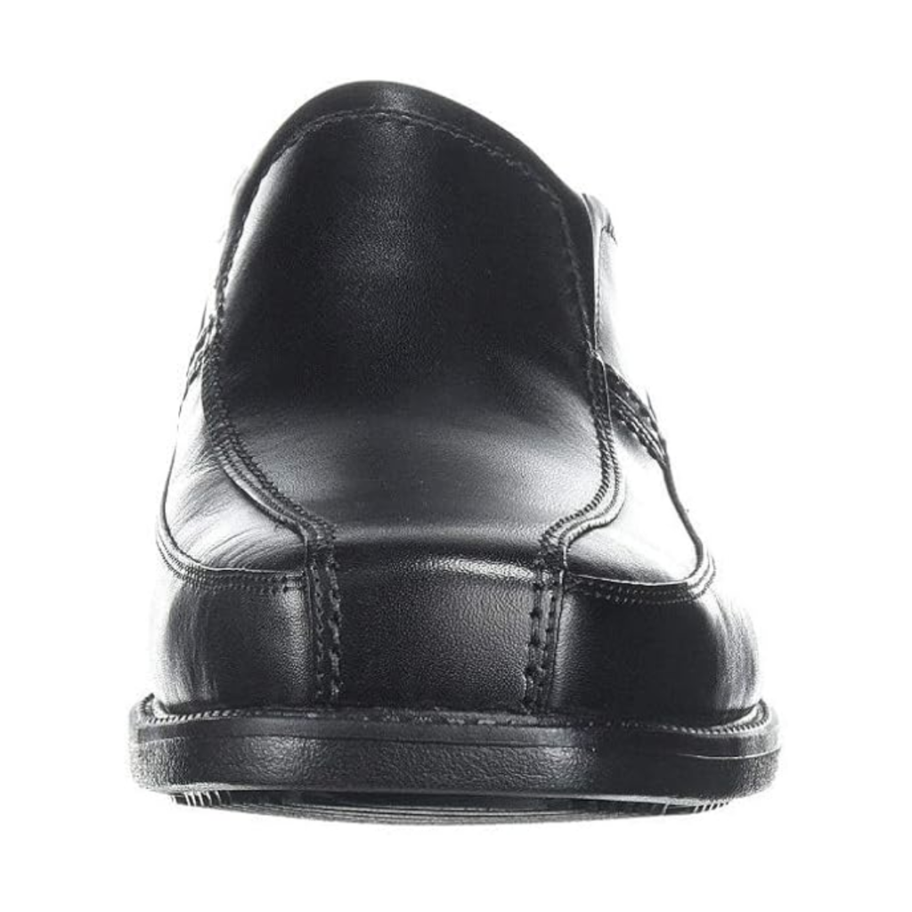 Mocassins homme noirs en cuir légers et confortables à enfiler
