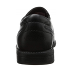 Mocassins homme noirs en cuir légers et confortables à enfiler