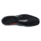 Mocassins homme noirs en cuir légers et confortables à enfiler