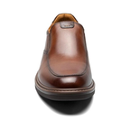 Mocassins homme cognac en cuir souple confort à enfiler élégant