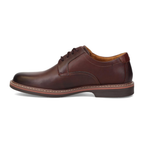 Chaussures Oxford homme marron en cuir confort à lacets élégants