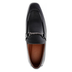Mocassins homme noirs élégants à enfiler avec semelle confort