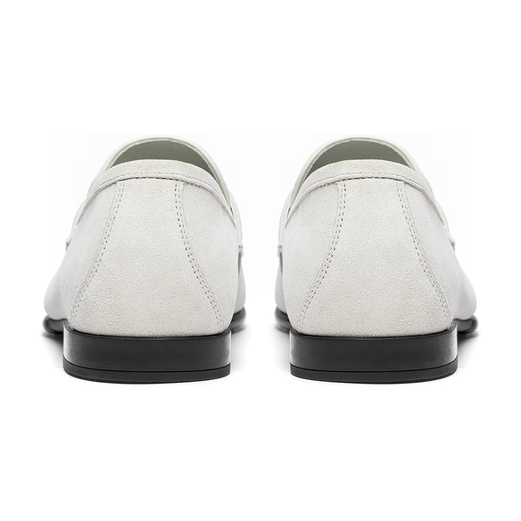 Mocassins homme en daim sable légers et confortables à enfiler