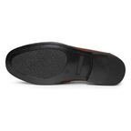 Mocassins homme marron foncé élégants à enfiler style formel