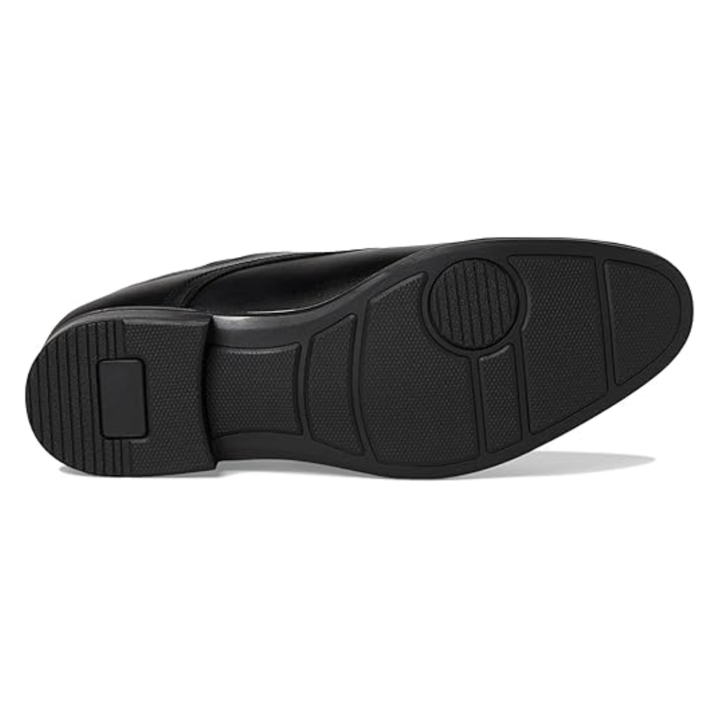 Chaussures Oxford homme noires confortables à enfiler élégantes