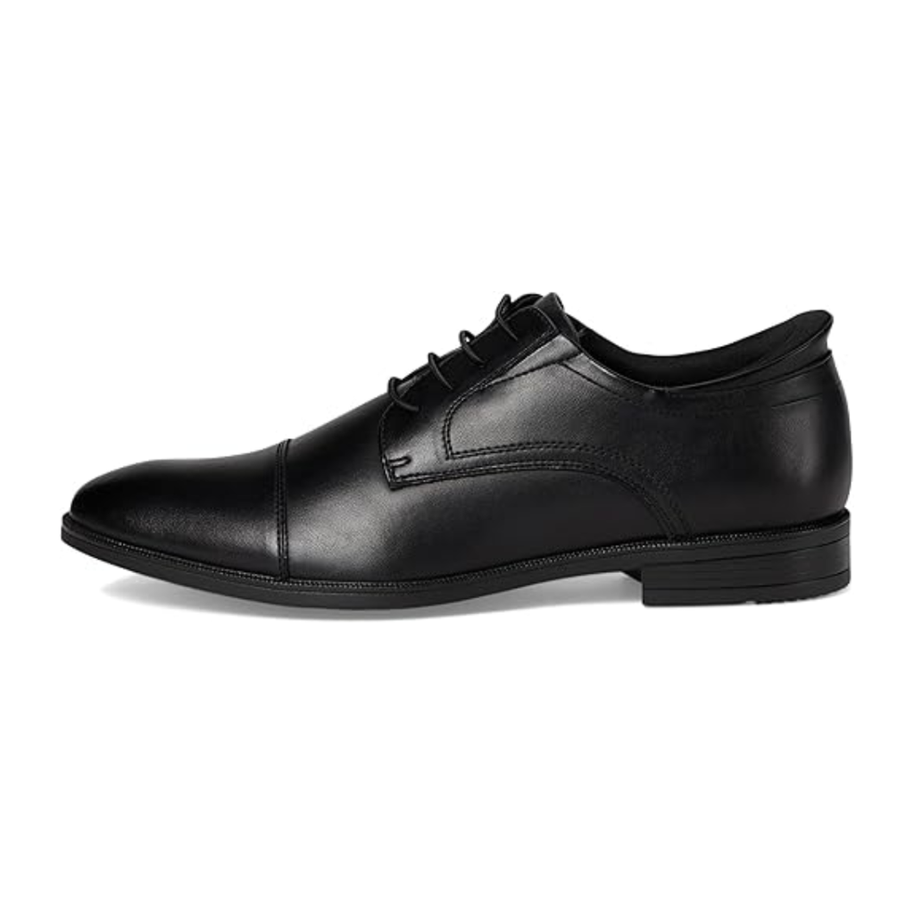 Chaussures Oxford homme noires confortables à enfiler élégantes